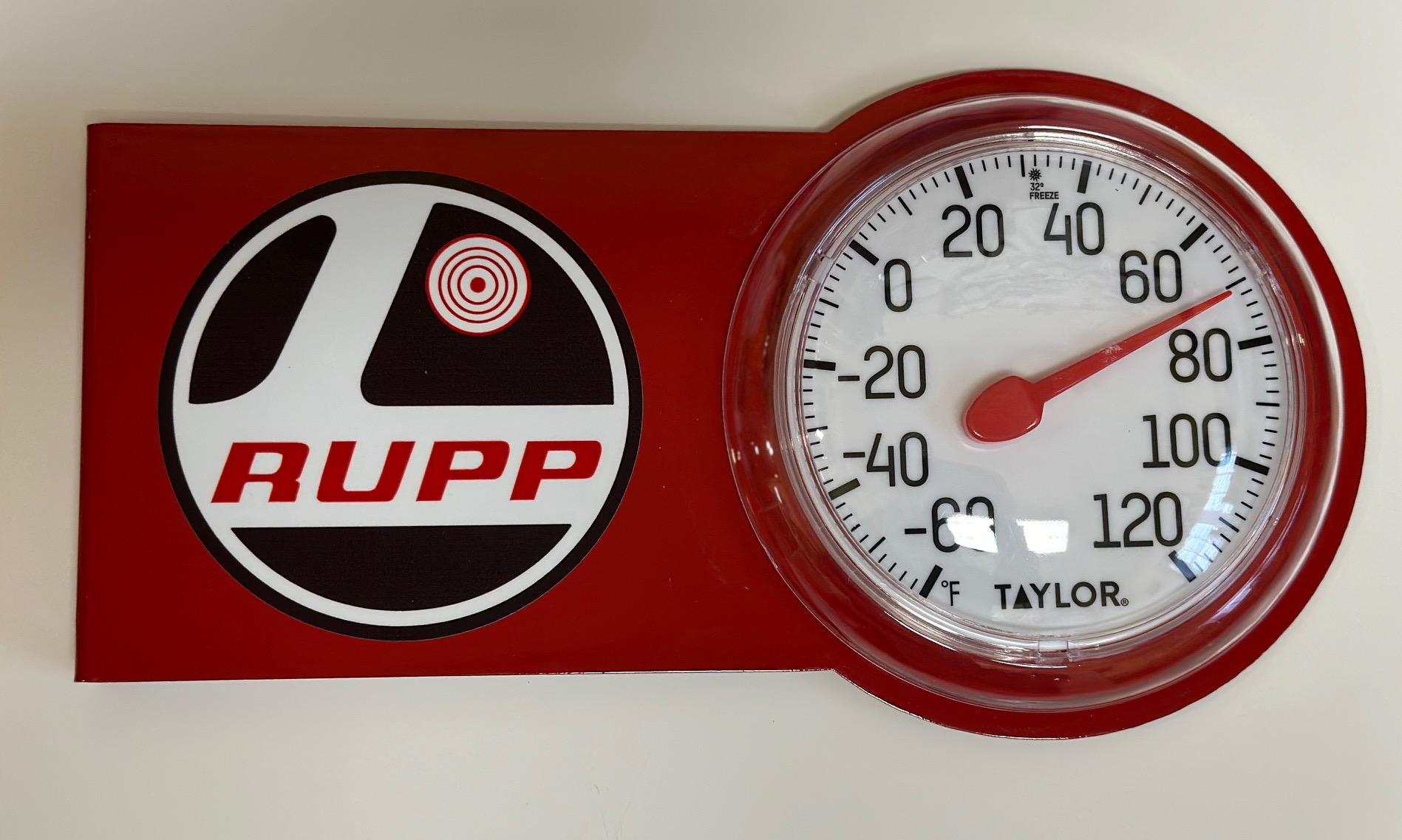 Metal thermometer with your favorite logo